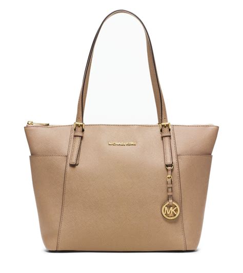 michael kors jet set large saffiano leather shoulder bag reviews|michael kors sullivan large tote.